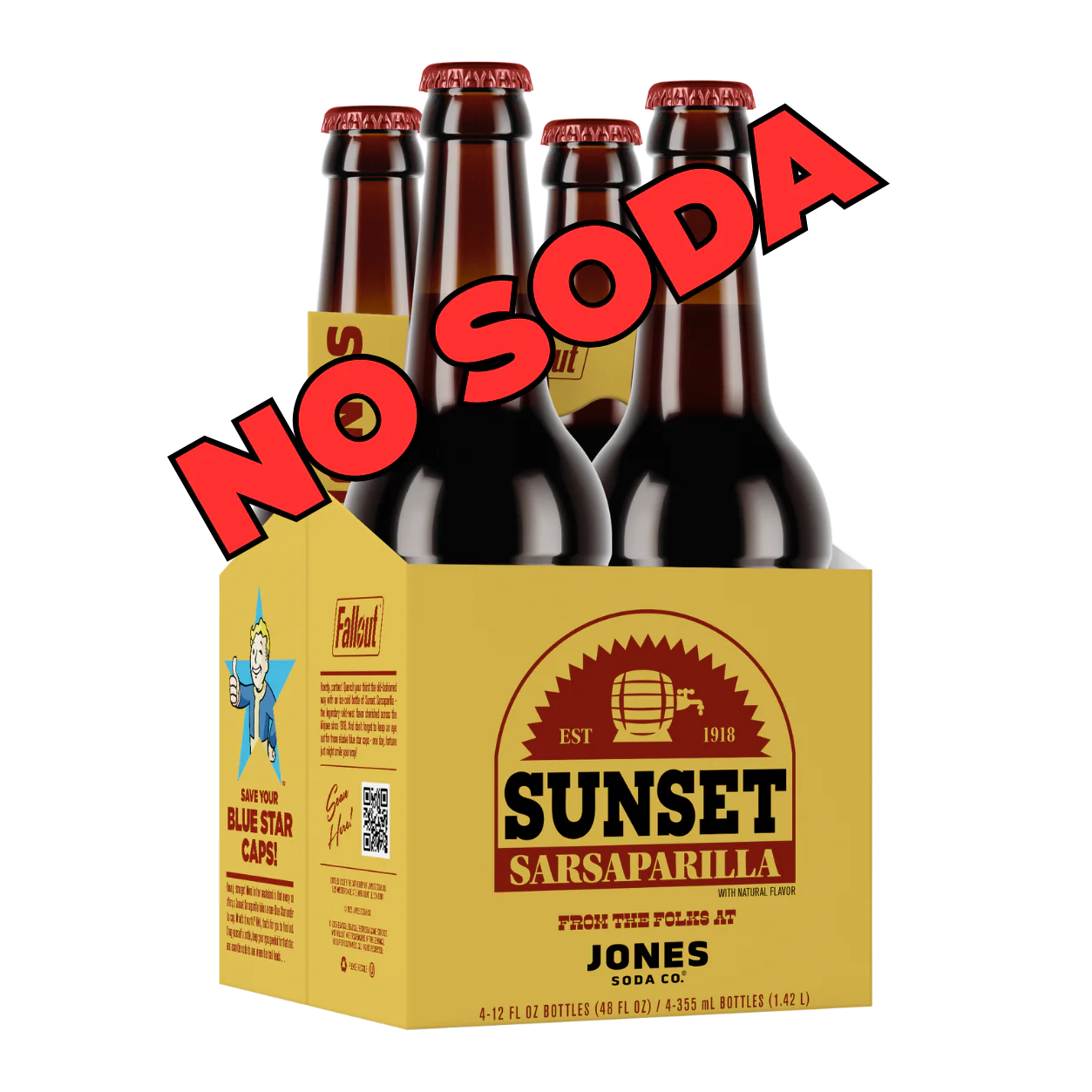 Jones Soda Sunset Sarsaparilla - Image 4