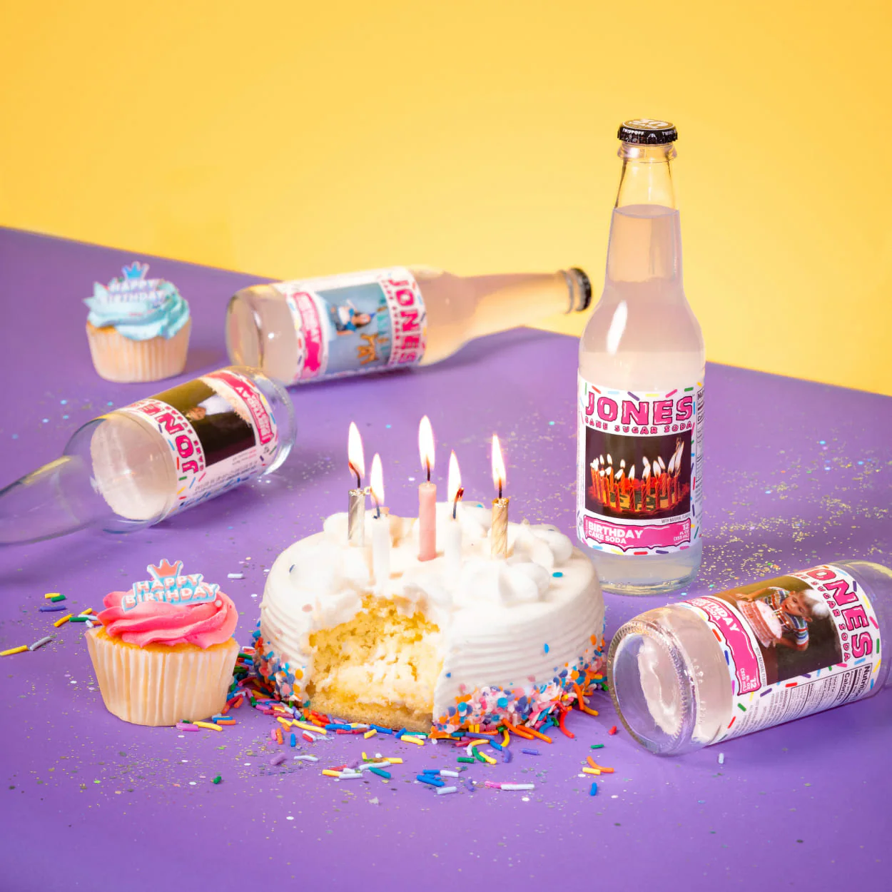Jones Special Release Birthday Cake Soda 12-pack - Image 6
